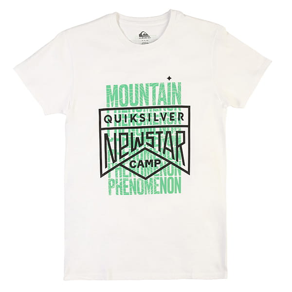 

Футболка мужская Quiksilver EQYZT07209 белая L, EQYZT07209