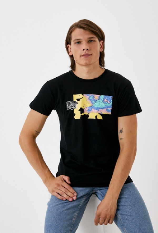 

Футболка мужская Quiksilver EQYZT07210 черная M, EQYZT07210
