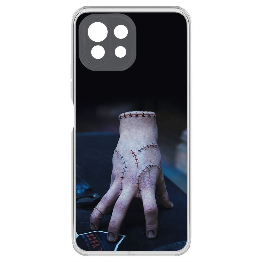 

Чехол-накладка Krutoff Clear Case Уэнсдей Аддамс - Вещь для Xiaomi Mi 11 Lite