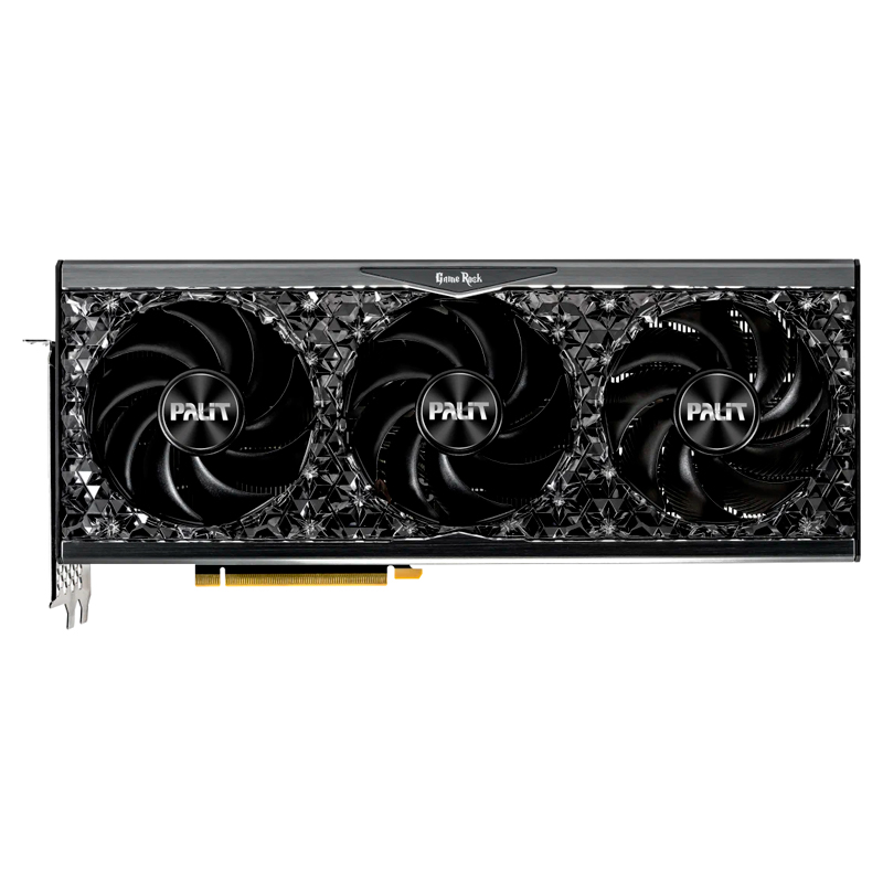 

Видеокарта Palit 16 ГБ (NED4080019T2-1030Q), Черный, GeForce RTX 4080 GameRock OmniBlack