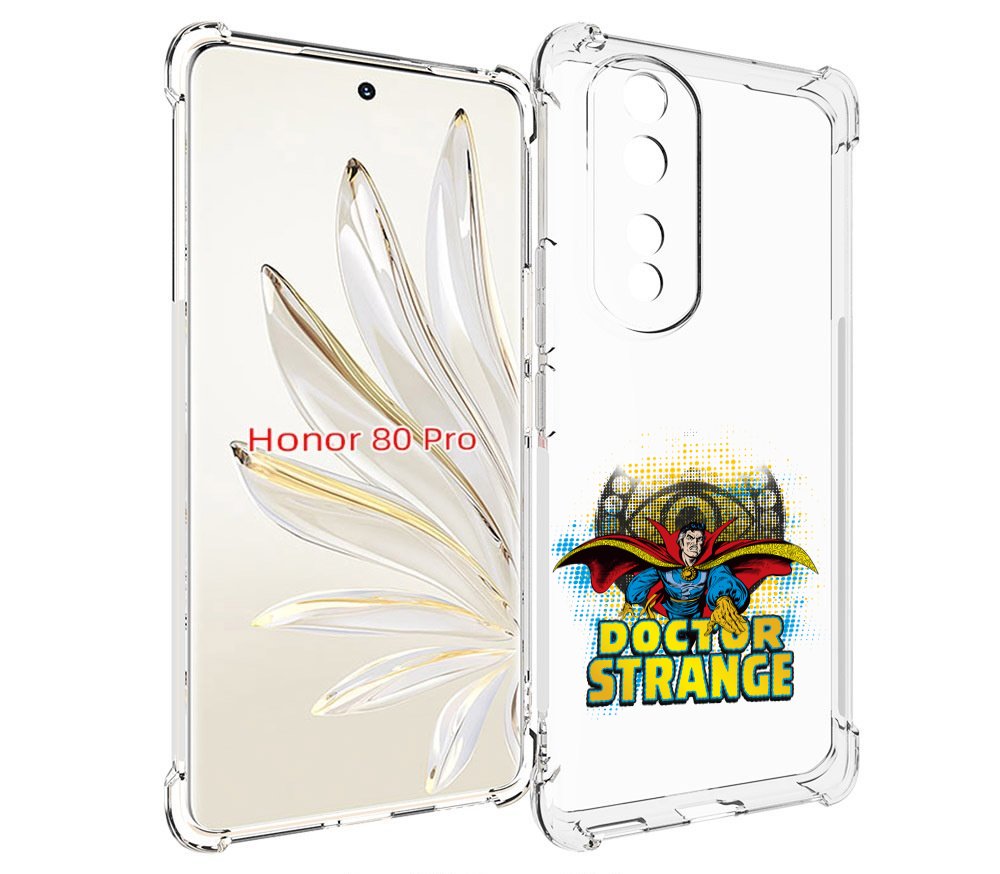 

Чехол MyPads доктор стренж рисунок для Honor 80 Pro, Прозрачный, Tocco