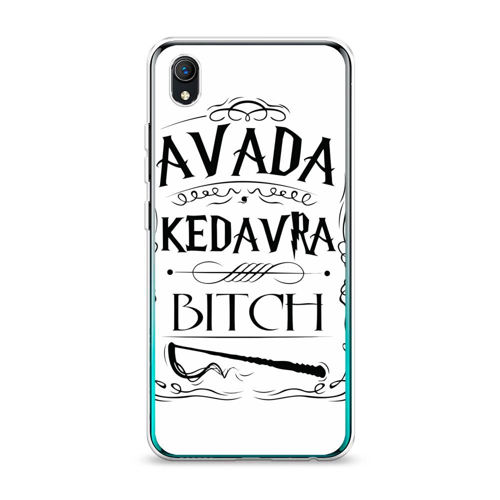 

Чехол на Vivo Y91c "Avada kedavra bitch", Белый;серый;черный, 263250-6