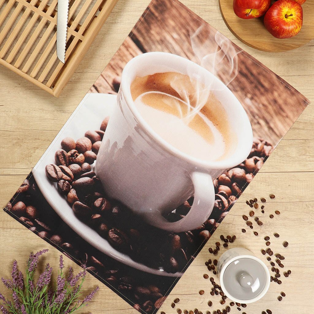 

Полотенце кухонное 40х60 см, 200 г/м2, 100% хлопок, Silvano, Капучино, Узбекистан, 100005