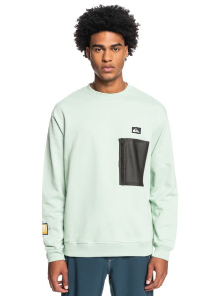 

Свитшот мужской Quiksilver EQYFT04545 зеленый XL, EQYFT04545