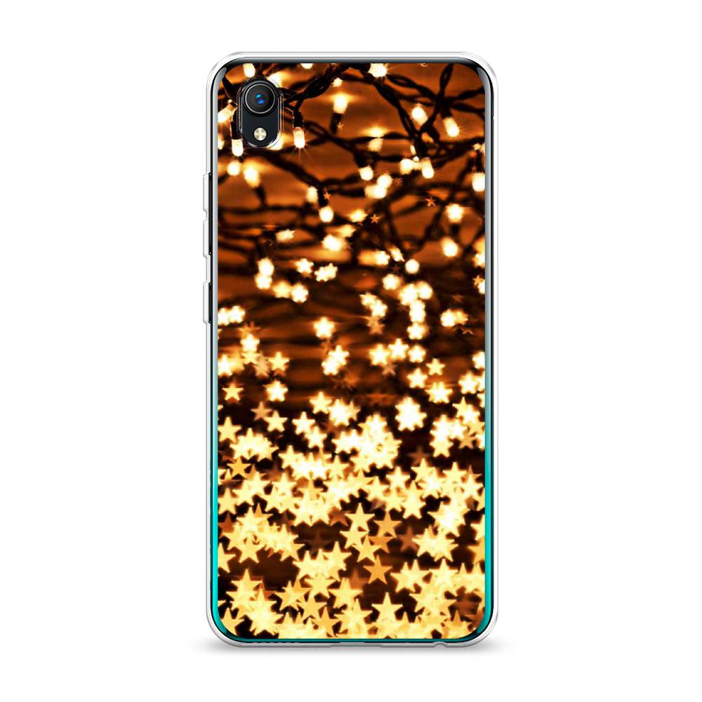 

Чехол на Vivo Y91c "Новогодняя гирлянда", Золотистый, 263250-5