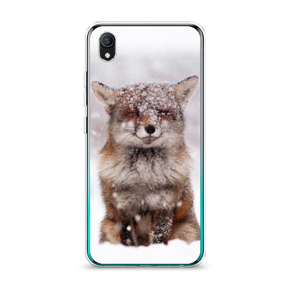 

Чехол на Vivo Y91c "Зимняя лиса", Белый;серый;коричневый, 263250-1