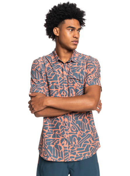 

Рубашка мужская Quiksilver EQYWT04298 разноцветная S, EQYWT04298