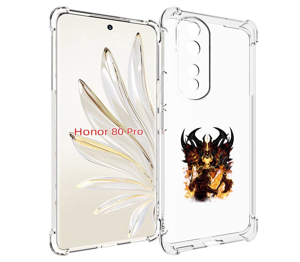 фото Чехол mypads демон shadow fiend для honor 80 pro