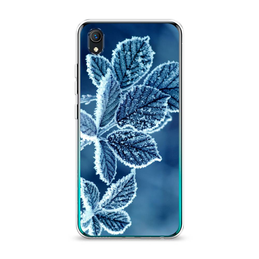 

Чехол на Vivo Y91c "Зима 6", Голубой;белый, 263250-2