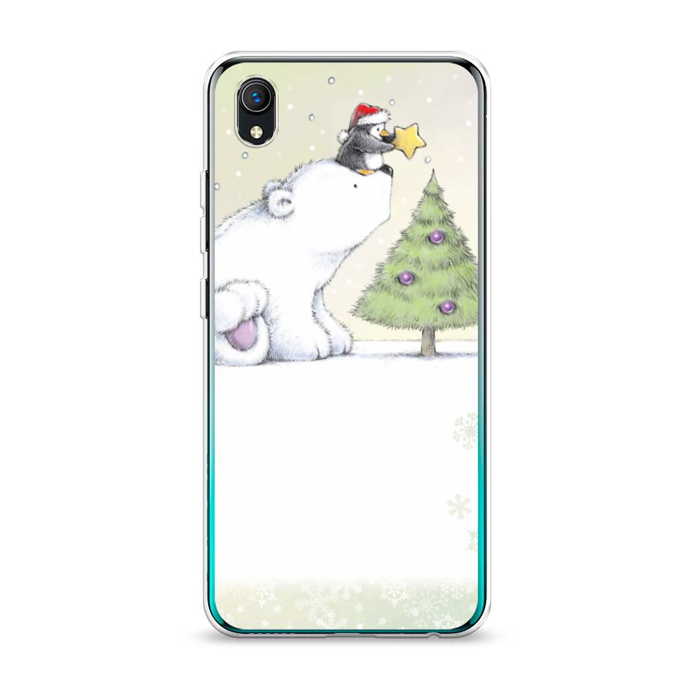 

Чехол на Vivo Y91c "Украшение елки", Белый;бежевый, 263250-5
