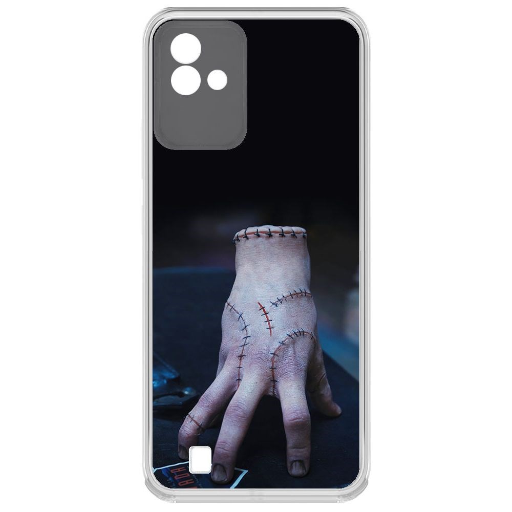 Чехол-накладка Krutoff Clear Case Уэнсдей Аддамс - Вещь для Realme Narzo 50i