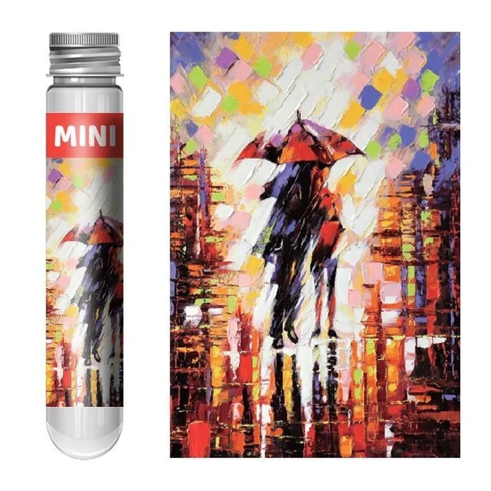 

КНР в колбе, 150 деталей, "Дождливая погода", Mini puzzles, 10х15 см