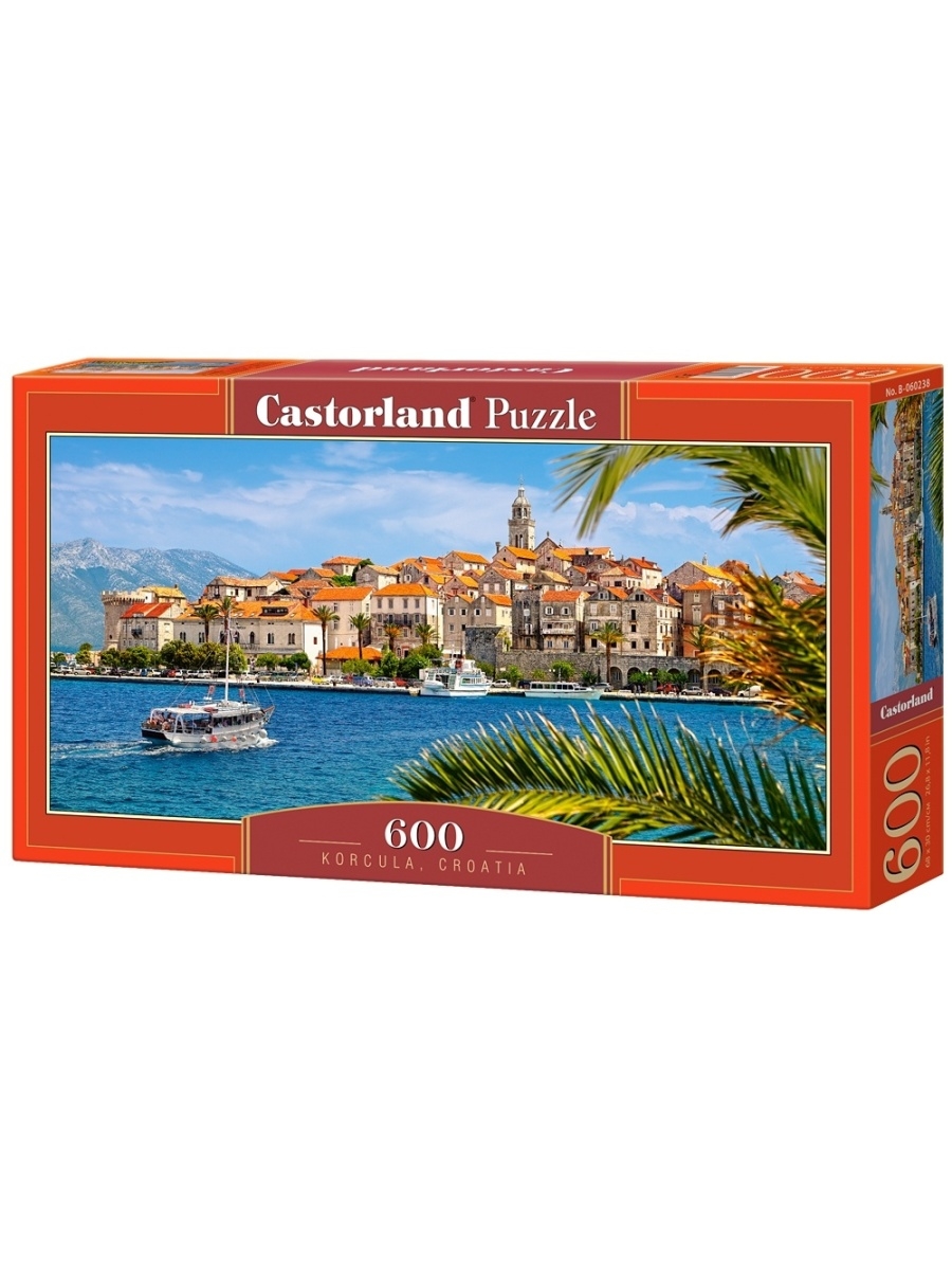 

Castorland Хорватия, 600 элементов