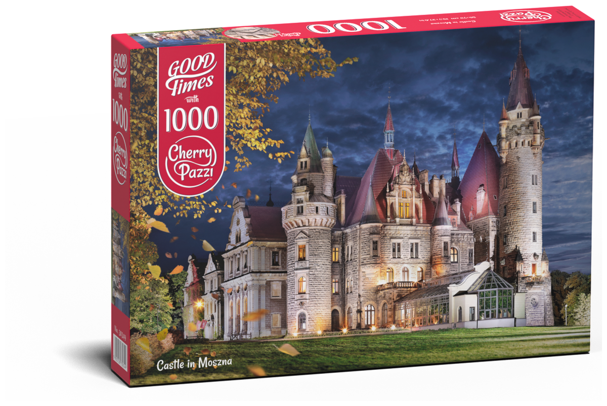 

Cherry Pazzi 1000 деталей, "Замок в Мошне, Польша"