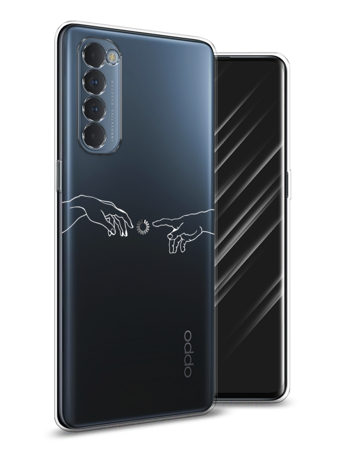 

Чехол Awog на Oppo Reno 4 Pro "Загрузка творения", Разноцветный, 258950-10