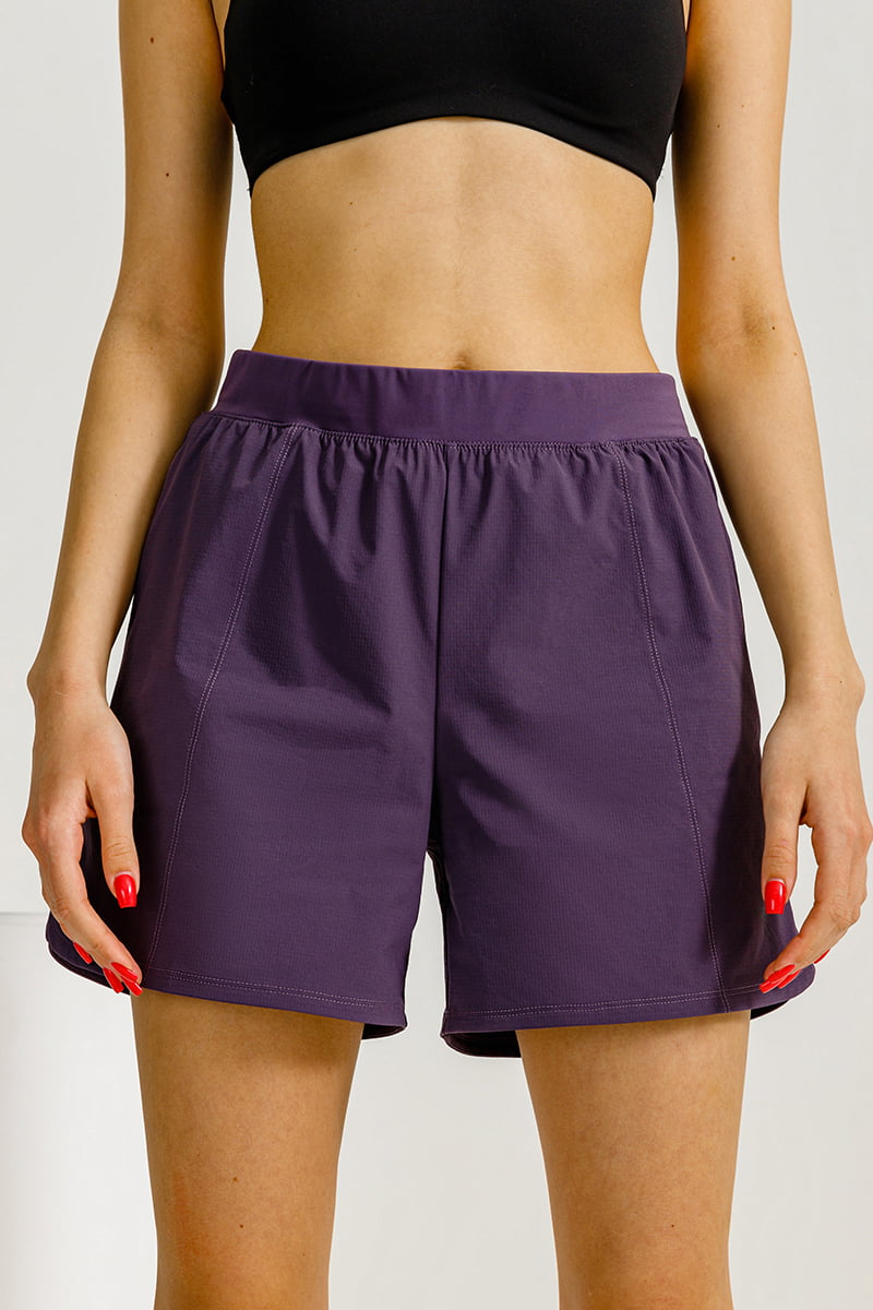 Cпортивные шорты женские Anta RUNNING A-CHILL TOUCH 862325508 фиолетовые XS