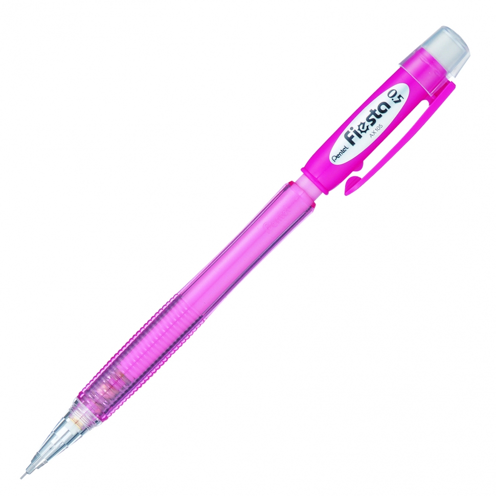 

Карандаш механический Pentel Fiesta 0,5мм AX105 (красный, 1 штука)