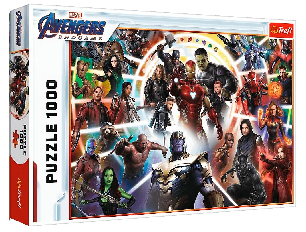 

Trefl 1000 деталей, Marvel, "Мстители, Конец игры"