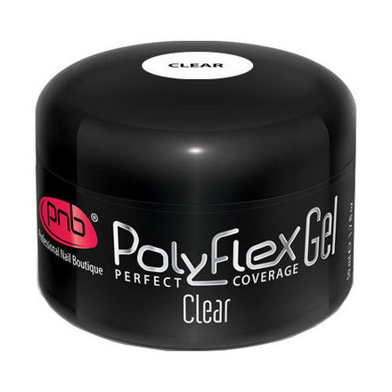 

Лак PolyFlex Gel Clear 50 мл PNB