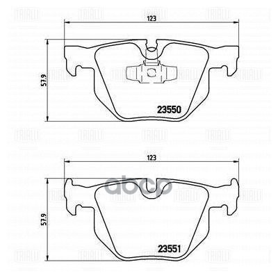 

Колодки Тормозные Дисковые Задние (В Компл. С Датчиком) Trialli Pf 4151 Trialli арт. PF 41