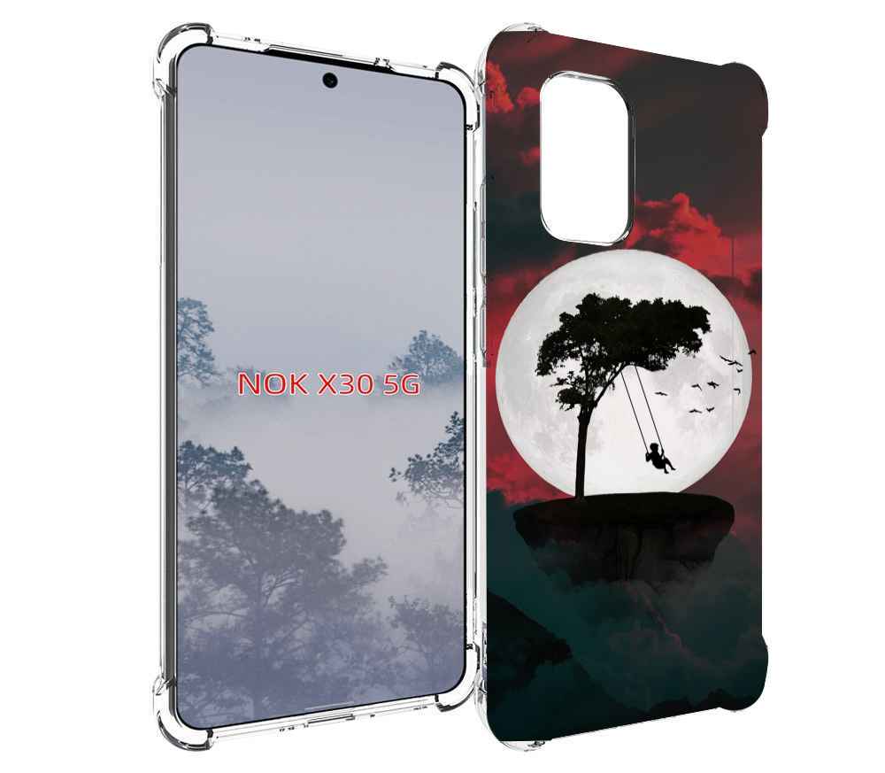 

Чехол MyPads качели-над-пропастью для Nokia X30 5G, Tocco