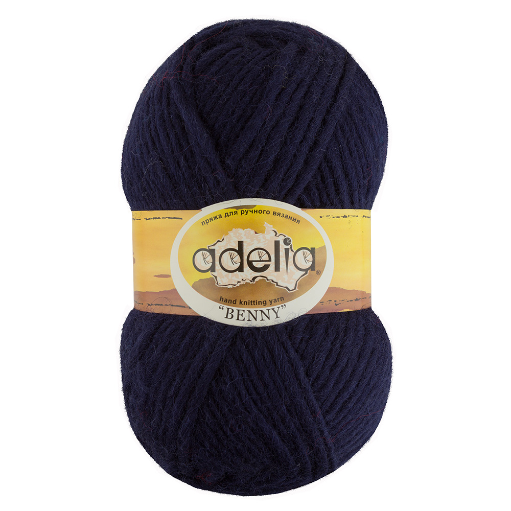 

Пряжа Adelia Benny №798 темный фиолетовый, Benny