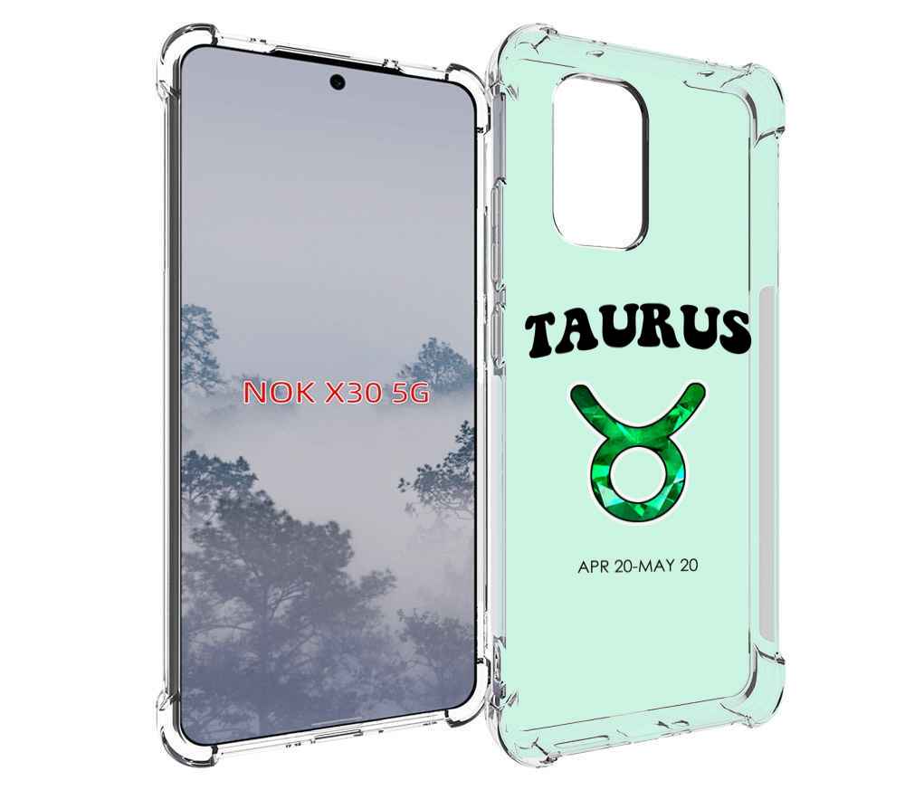 Чехол MyPads знак-зодиака-телец-1 для Nokia X30 5G