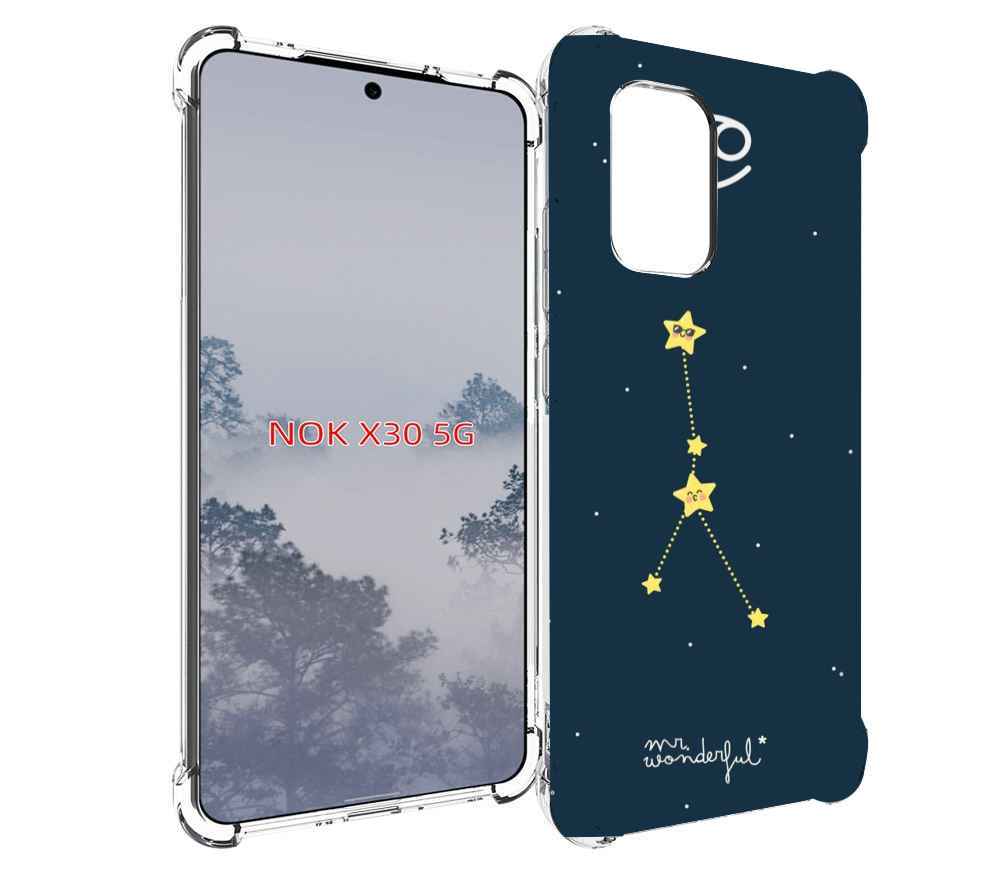 

Чехол MyPads знак-зодиака-рак-3 для Nokia X30 5G, Tocco