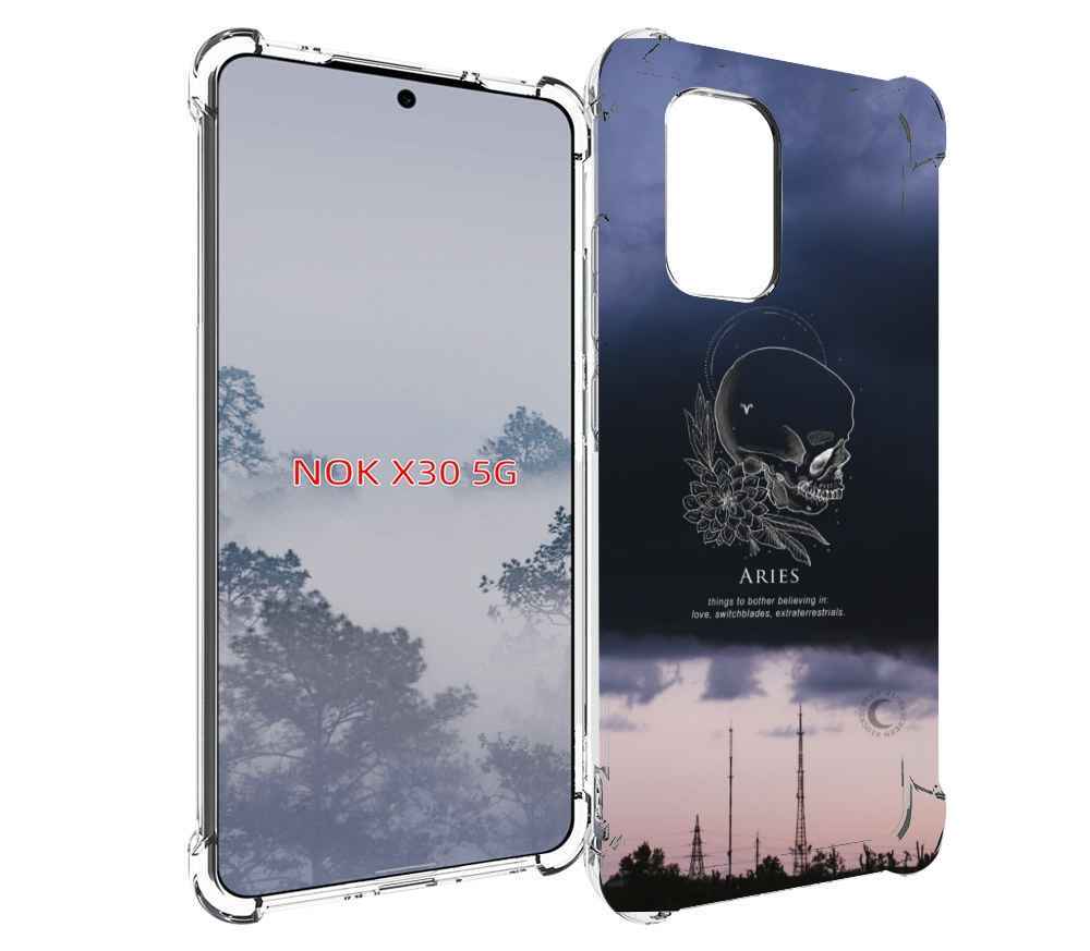 

Чехол MyPads знак-зодиака-овен-4 для Nokia X30 5G, Tocco