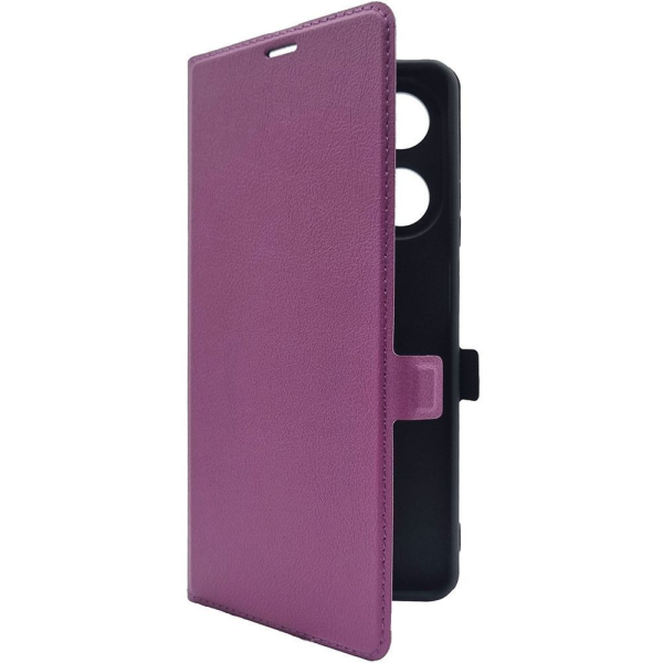 

Чехол-книжка Borasco Book Case для Realme C65, фиолетовый, 73375