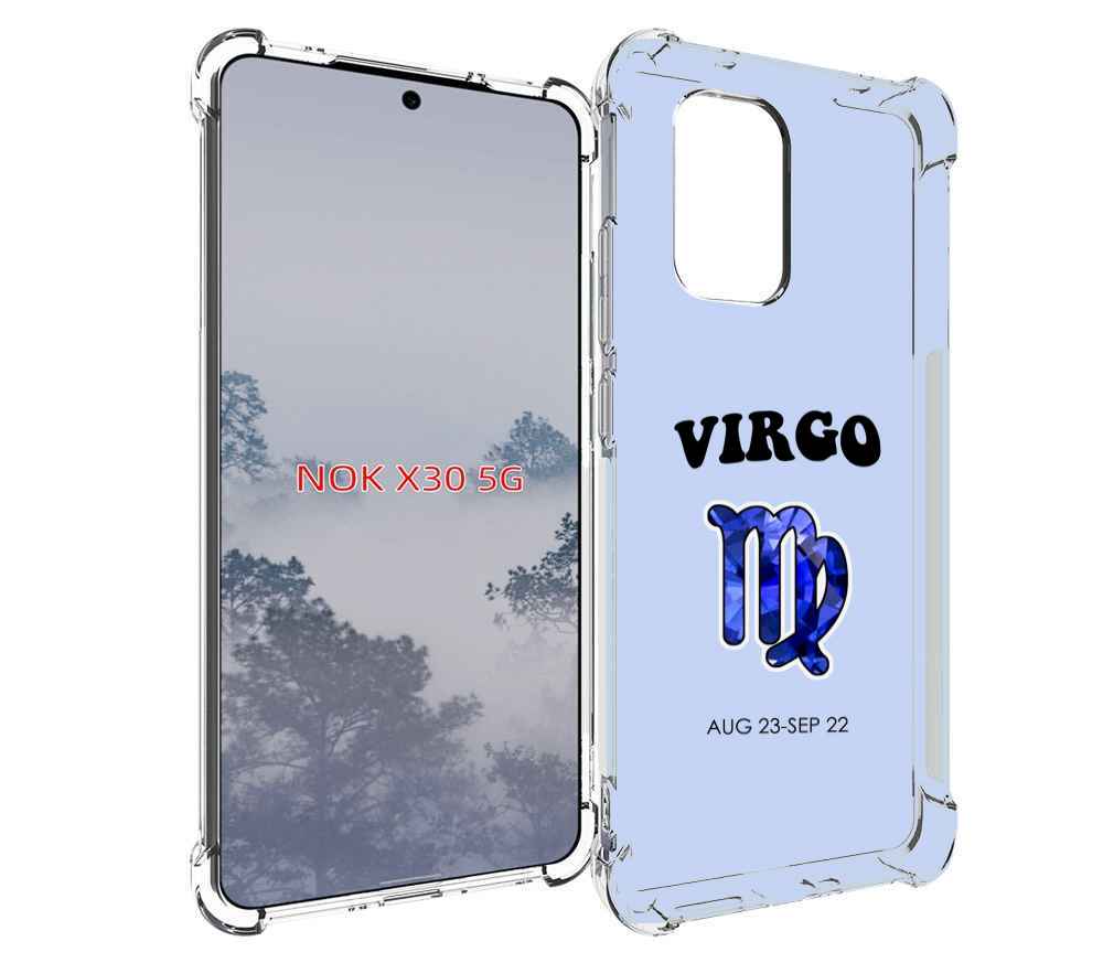 

Чехол MyPads знак-зодиака-дева-1 для Nokia X30 5G, Tocco