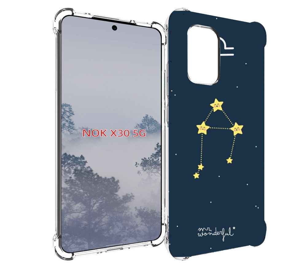 

Чехол MyPads знак-зодиака-весы-1 для Nokia X30 5G, Tocco