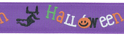 

Лента Gamma 12 мм 228 +/- 05 м с рисунком "Halloween" цвет лиловый (W9-046)