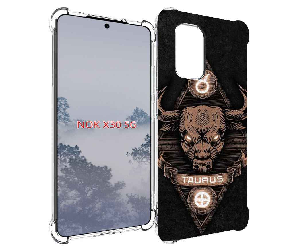 

Чехол MyPads знак зодиака телец 2 для Nokia X30 5G, Tocco