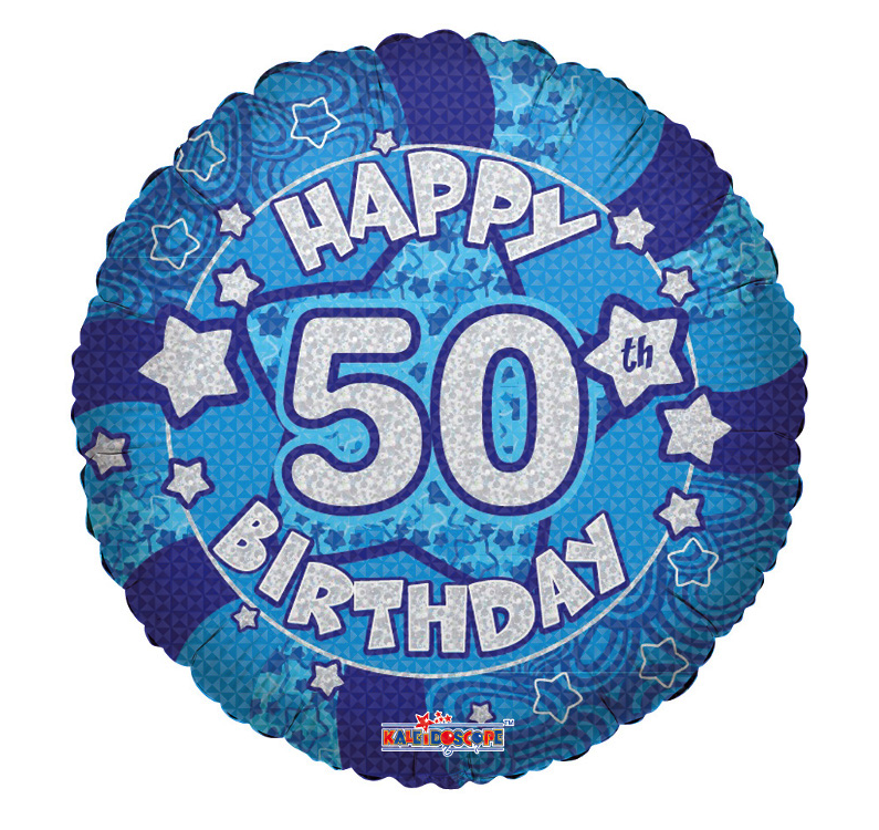 

Шар фольгированный Нappy Birthday 50, 45 см Микрос, Ч30704