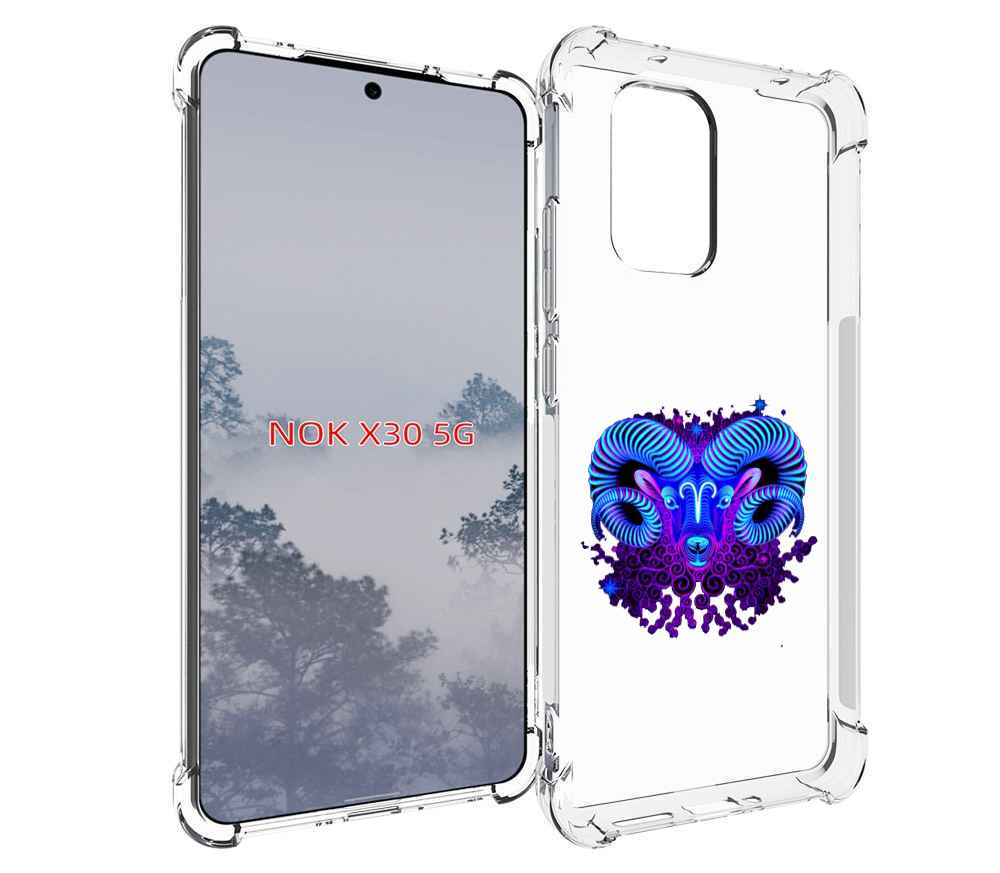 

Чехол MyPads знак зодиака овен 2 для Nokia X30 5G, Tocco