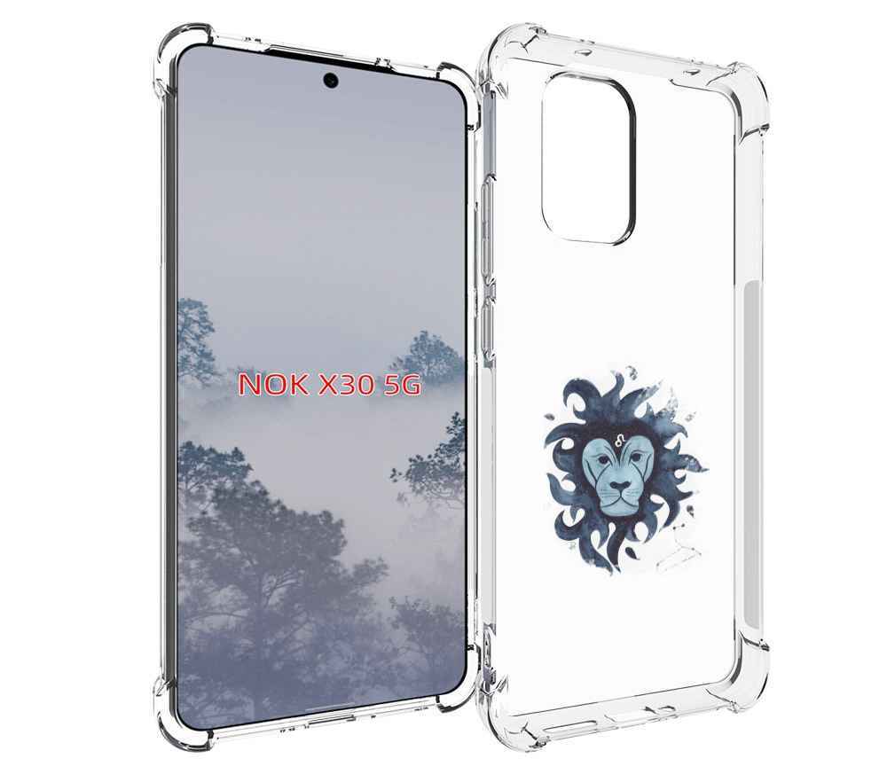 

Чехол MyPads знак зодиака лев 5 для Nokia X30 5G, Tocco