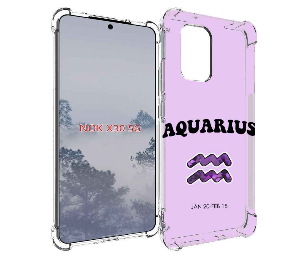 

Чехол MyPads знак зодиака водолей 4 для Nokia X30 5G, Tocco