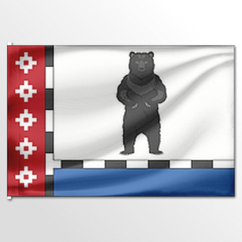 

Флаг ЦТП ФЕНИКС Новоургальского городского поселения 135x90 см, 8040-135x90