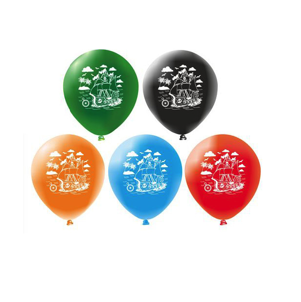 фото Набор из 5 разных шаров пираты микрос ч07713