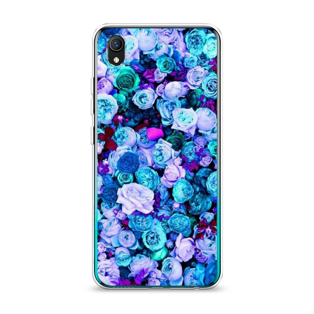 

Чехол на Vivo Y91c "Цветочный ковер", Фиолетовый, 263250-2