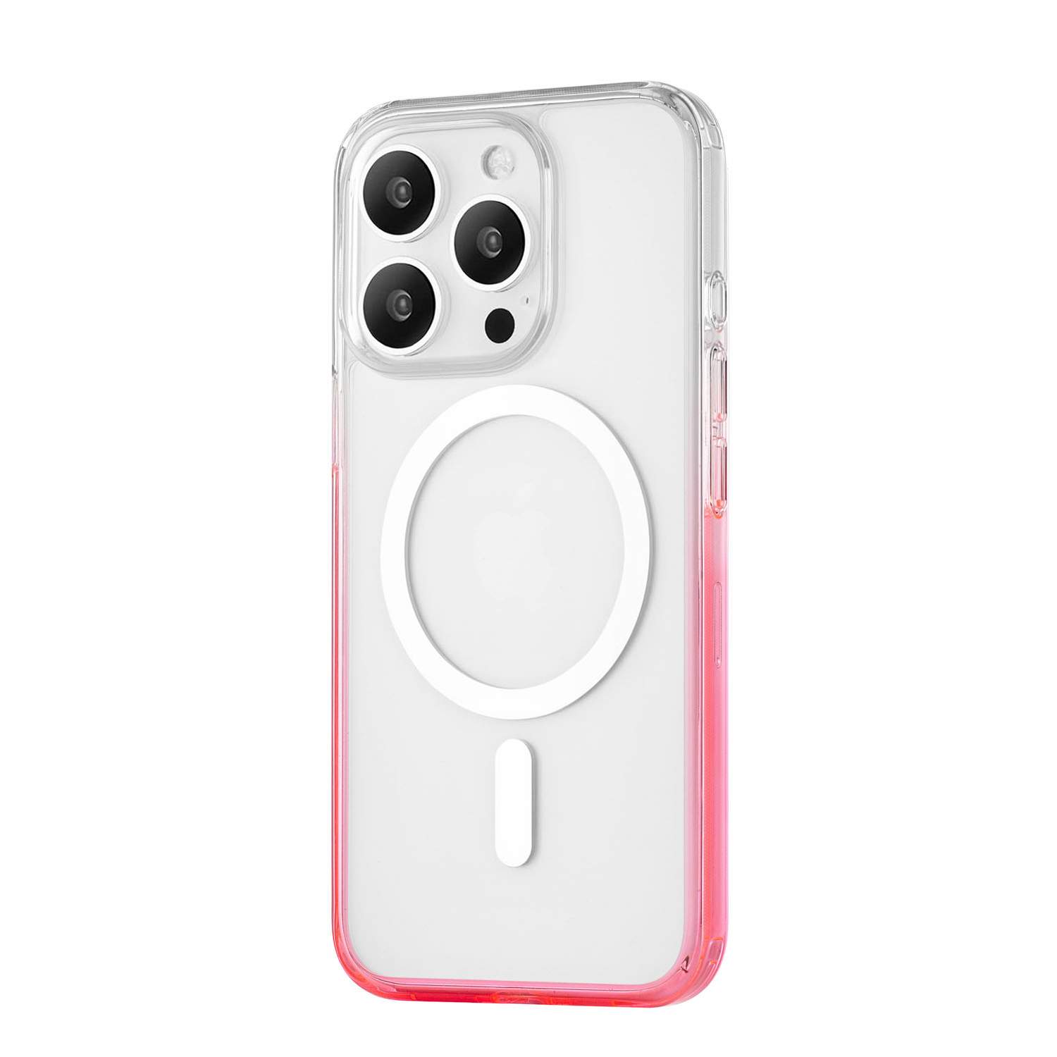 

Чехол для iPhone 16 Pro uBear Fusion Mag Case, MagSafe совместимый, неоновый розовый, Fusion Mag Case