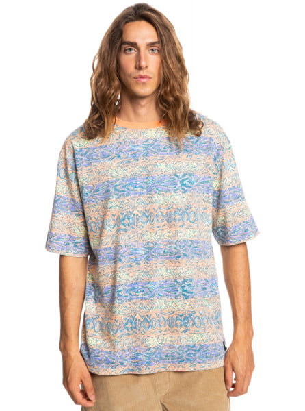 

Футболка мужская Quiksilver EQYKT04187 разноцветная XL, Разноцветный, EQYKT04187