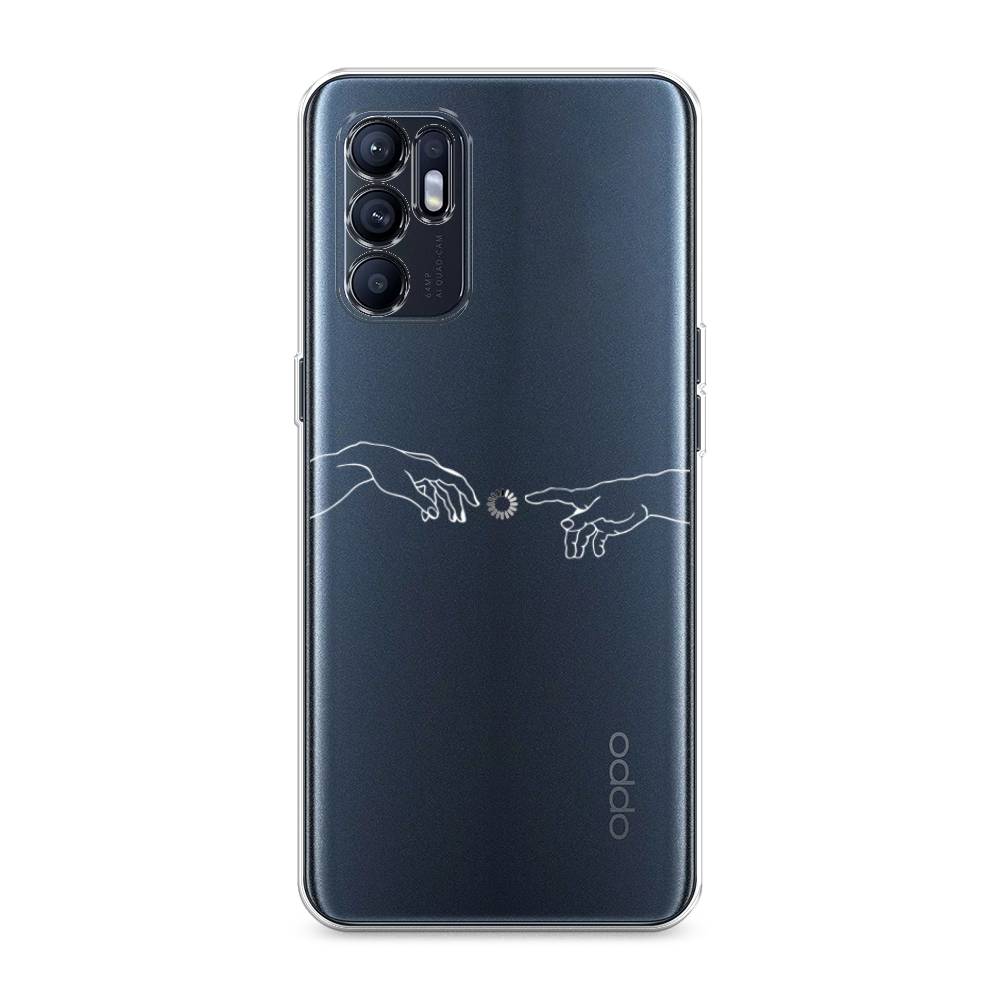 

Чехол Awog на Oppo Reno 6 "Загрузка творения", Разноцветный, 257850-10