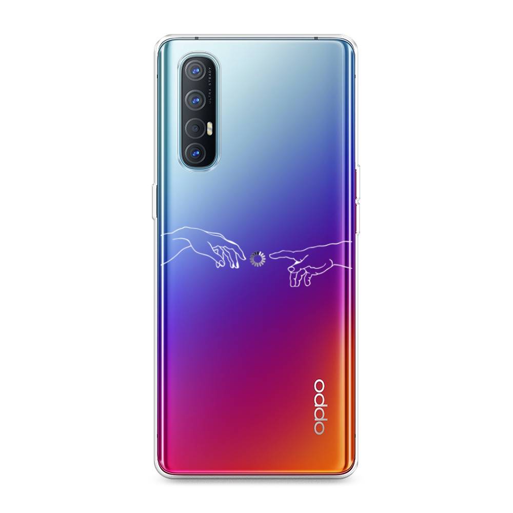 

Чехол Awog на Oppo Reno 3 Pro "Загрузка творения", Разноцветный, 252550-10