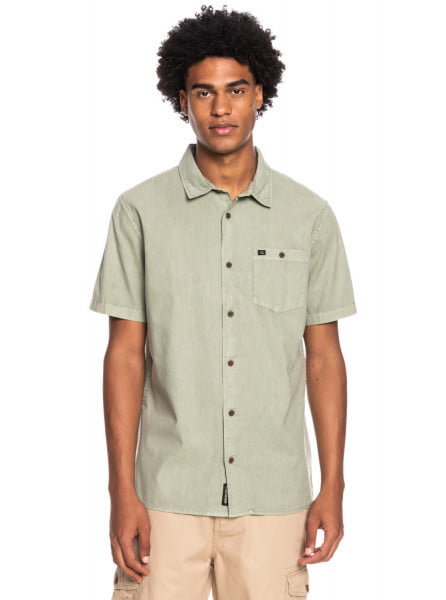

Рубашка мужская Quiksilver EQYWT04292 зеленая XL, Зеленый, EQYWT04292