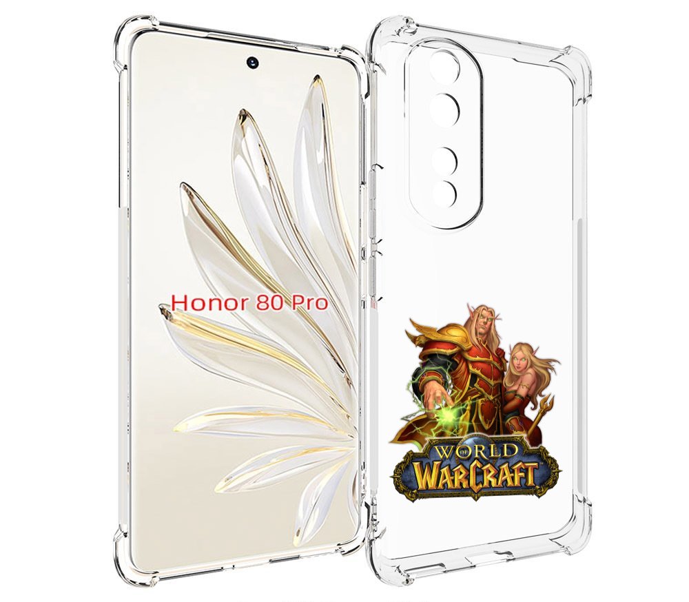 

Чехол MyPads варкрафт2 для Honor 80 Pro, Прозрачный, Tocco