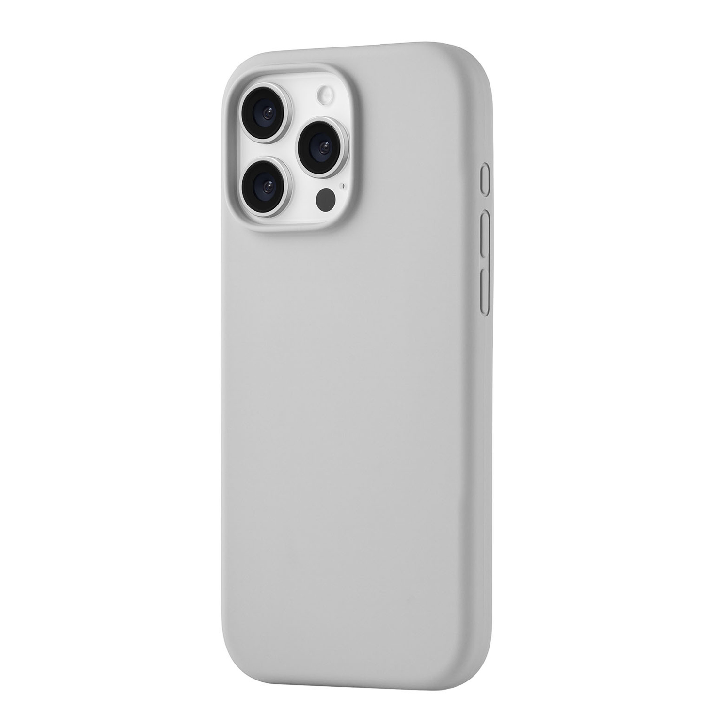 

Чехол для iPhone 16 Pro Max uBear Touch Mag Case софт-тач, MagSafe совместимый, серый, Touch Mag Case