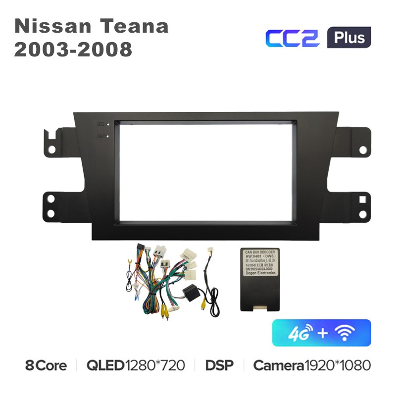Штатная магнитола Teyes CC2 Plus 7 для Nissan Teana 2003-2008 332G 4290900₽