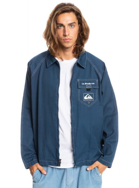 

Ветровка мужская Quiksilver EQYJK03795 синяя M, Синий, EQYJK03795